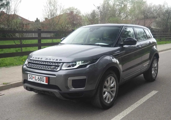 Land Rover Range Rover Evoque cena 73900 przebieg: 150410, rok produkcji 2016 z Strzelno małe 781